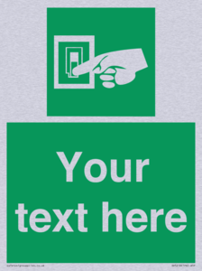 Custom Light Switch Sign